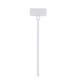 Panduit Cintillo de Poliamida PLF1M-C, 10.9cm, Blanco, 100 Piezas 