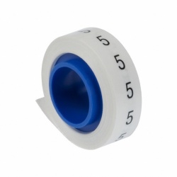 Cinta Panduit Impresa para Despachador PMD09, con el Número 5, 2.4 Metros, Blanco 