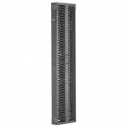 Panduit Organizador Vertical de Cables con Puertas, 45RU, Negro 