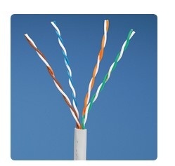 Panduit Bobina de Cable Cat5e UTP, 4-Pares, 24 AWG, 305 Metros, Blanco 