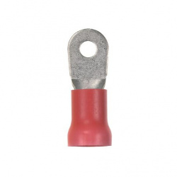 Panduit Terminal de Anillo para Cable, Rojo, 10 Piezas 