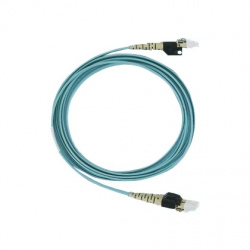 Panduit Cable Fibra Óptica Multimodo OM4 LC Macho - LC Macho, 3 Metros, Aqua 