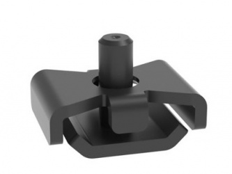 Panduit PWBSPLBL Clip de Montaje para Múltiples Áreas, 50 Piezas, Acero 