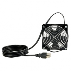 Panduit Kit de Ventilador para Rack, 130mm, Negro 