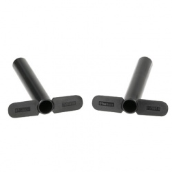 Panduit Poste de Radio de Curvatura de Cable PanZone, Negro, 2 Piezas 