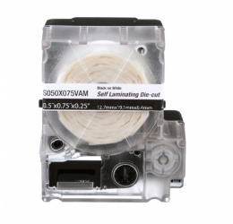 Panduit Casete de Etiqueta Autolaminada, 0.5'' x 1.25'', 12-10 AWG, Blanco, 200 Etiquetas 