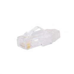 Panduit Jack de Red Cat6 UTP de 8 Posiciones, RJ-45, Blanco, 100 Piezas 