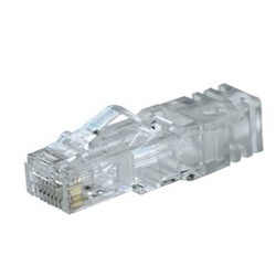 Panduit Conector RJ-45 para Cable Cat6a UTP, Transparente, 100 Piezas 