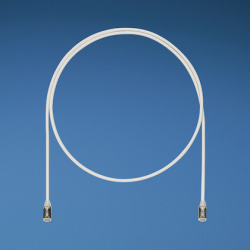 Panduit Cable Patch Cat6a F/UTP Blindado RJ-45 Macho - RJ-45 Macho, 1.5 Metros, Gris 