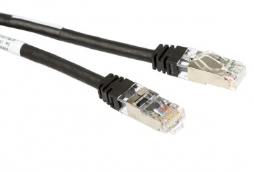 Panduit Cable Patch Cat6a FTP Blindado RJ-45 Macho - RJ-45 Macho, 10 Metros, Negro 