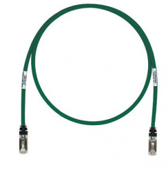 Panduit Cable Patch Cat6a FTP Blindado RJ-45 Macho - RJ-45 Macho, 4 Metros, Verde 