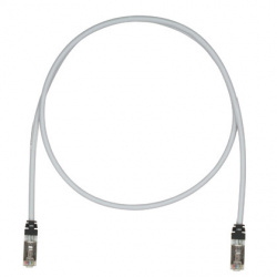 Panduit Cable Patch Cat6a STP RJ-45 Macho - RJ-45 Macho, 4.57 Metros, Gris 