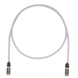 Panduit Cable Patch Cat6a S/FTP Blindado RJ-45 Macho - RJ-45 Macho, 2.5 Metros, Gris 
