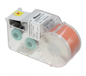 Panduit Casette de Etiquetas T038X000FJC-BK, 9.7mm x 7.6m, Blanco 