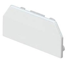 Panduit Tapa de Plástico para Extremo de Canaleta T-45, PVC, Blanco 
