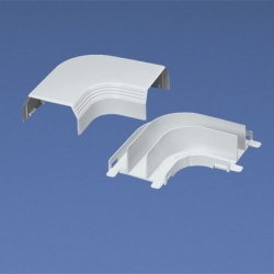 Panduit Ángulo Recto T-45 para Unión Plana a 90°, Blanco, 1 Pieza 