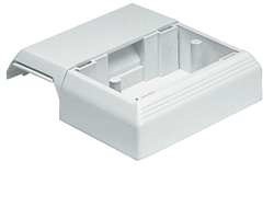 Panduit Caja de Compensación para Placas Frontales, Blanco 