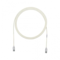 Panduit Cable Patch Cat6 UTP TX6 RJ-45 Macho - RJ-45 Macho, 20cm, Blanco 