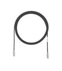 Panduit Cable Patch Cat6 UTP RJ-45 Macho - RJ-45 Macho, 20 cm, Negro 