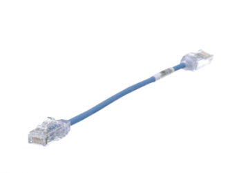 Panduit Cable Patch Cat6 UTP RJ-45 Macho - RJ-45 Macho, 20cm, Azul 