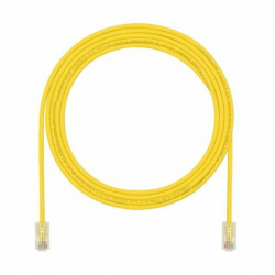 Panduit Cable Patch Cat6 UTP TX6 RJ-45 Macho - RJ-45 Macho, 20cm, Amarillo 