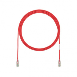 Panduit Cable Patch Cat6 UTP RJ-45 Macho - RJ-45 Macho, 60cm, Rojo 