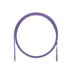 Panduit Cable Patch Cat6A UTP, RJ-45 Macho - RJ-45 Macho, 91cm, Violeta 