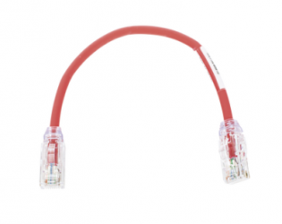 Panduit Cable Patch Cat6a FTP RJ-45 Macho - RJ-45 Macho, 20cm, Rojo 