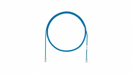 Panduit Cable Patch Cat6a UTP RJ-45 Macho - RJ-45 Macho, 8 Metros, Azul 