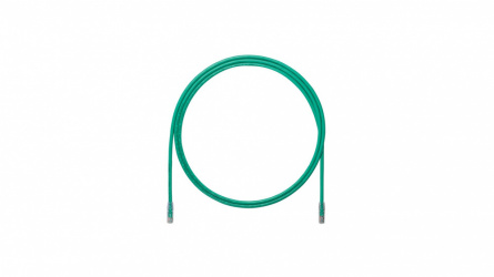 Panduit Cable Patch Cat6a UTP RJ-45 Macho - RJ-45 Macho, 3 Metros, Verde 