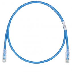 Panduit Cable Patch Cat6 UTP RJ-45 Macho - RJ-45 Macho, 1 Metro, Azul 
