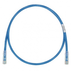 Panduit Cable Patch Cat6 UTP con Conectores Modulares TX6 PLUS, 7.62 Metros, Azul 