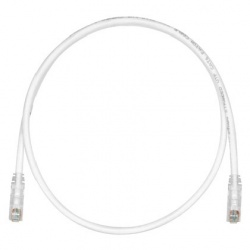 Panduit Cable Patch Cat6 UTP con Conectores Modulares TX6 PLUS, 1.2 Metros, Blanco 