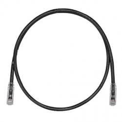 Panduit Cable Patch Cat6 UTP Blindado RJ-45 Macho - RJ-45 Macho, 60cm, Negro  