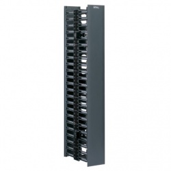 Panduit Organizador Vertical de Cables Frontal para Rack 19'', 45U, Negro 