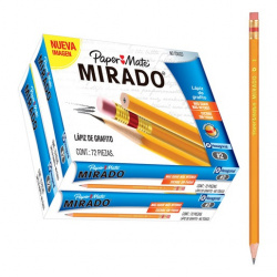 Paper Mate Lápiz Mirado, 2H, 72 Piezas  