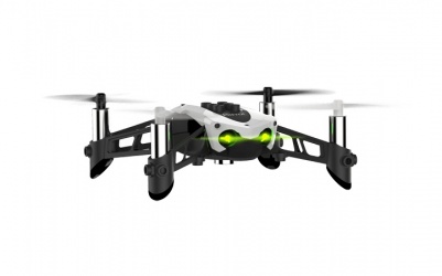 Drone Parrot Mambo con Cámara, 4 Rotores, hasta 60 Metros, Negro/Blanco 