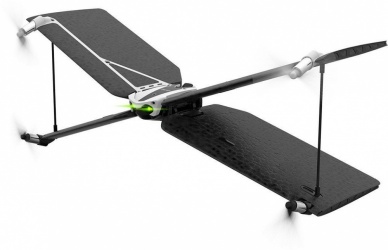 Parrot Swing + Flypad, 4 Rotores, hasta 60 Metros, Negro/Plata 