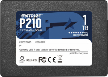 SSD Patriot P210, 1TB, SATA III, 2.5