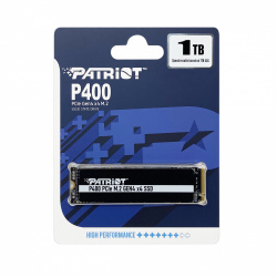 SSD Patriot P400 NVMe, 1TB, M.2, 4800 MB/s Escritura, 7000 MB/s Lectura, PCI Express 4.0  