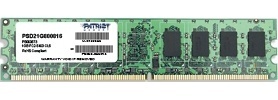 Memoria RAM Patriot DDR2, 800MHz, 1GB, Non-ECC, CL6 