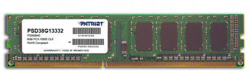 Memoria RAM Patriot Signature DDR3, 1333MHz, 8GB, Non-ECC, CL9 