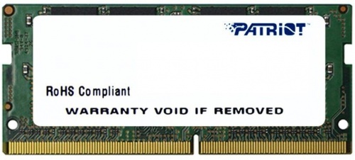 Memoria RAM Patriot Signature Green DDR4, 2400MHz, 8GB (1x 8GB), Non-ECC, CL17, SO-DIMM 