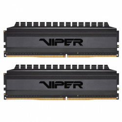 Kit Memoria RAM Patriot Viper 4 BLACKOUT DDR4, 3600MHz, 32GB (2 x 16GB), Non-ECC, CL18, XMP 