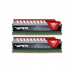 Kit Memoria RAM Patriot Viper Elite Series DDR4, 2400MHz, 16GB (2 x 8GB), Non-ECC, CL15 