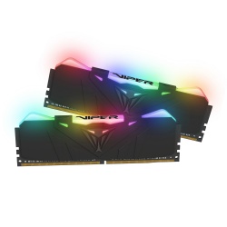 Kit Memoria RAM Patriot Viper DDR4, 3600MHz, 16GB (2 x 8GB), 16, 288-pin DIMM, XMP, 1.3V 