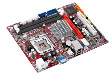 Tarjeta Madre PC Chips micro ATX P49G, S-775, 4GB DDR3, para Intel 