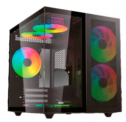 Computadora Gamer PC Gamer XZ-140, AMD Ryzen 5 5500, NVIDIA GeForce RTX 4060, 32GB, 1TB SSD, Wi-Fi, Windows 10 Prueba 