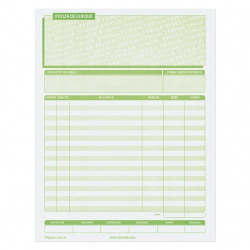 PCM Póliza de Cheque, 50 Hojas - 3 Piezas 