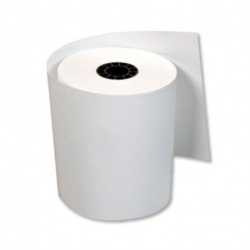 PCM Rollo de Papel Autocopia, 76 x 76mm, Blanco, 1 Rollo 